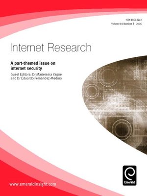 cover image of Internet Research, Volume 16, Issue 5